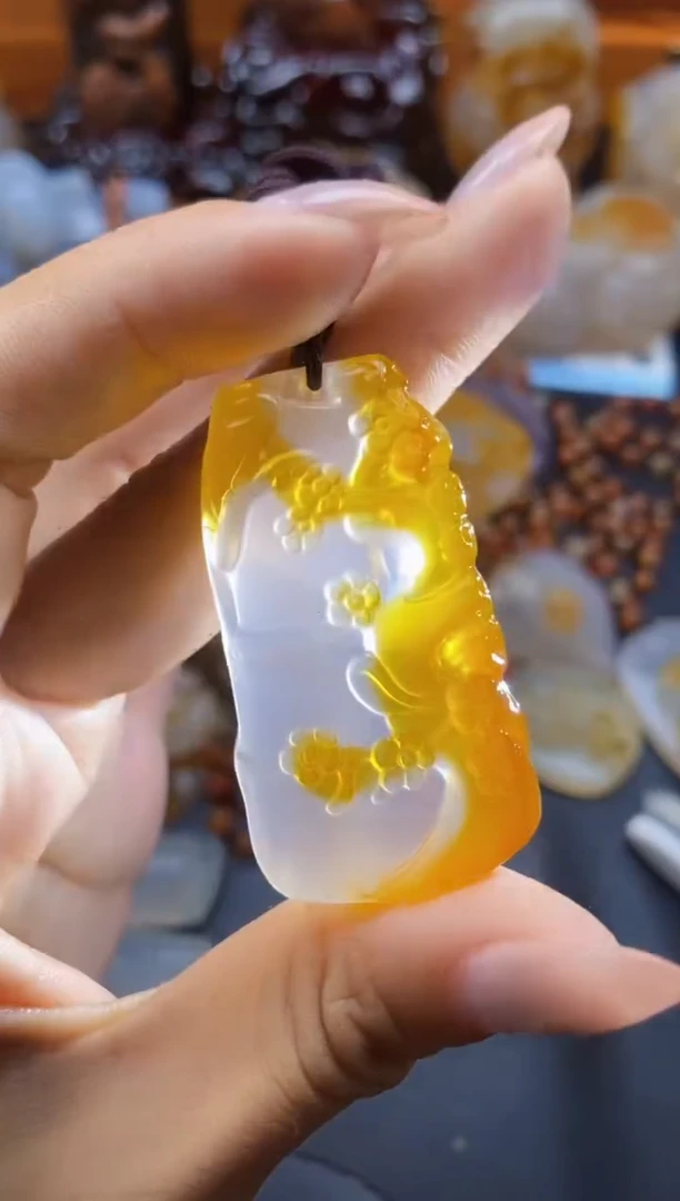 玛瑙/玉髓颈饰未镶嵌ll