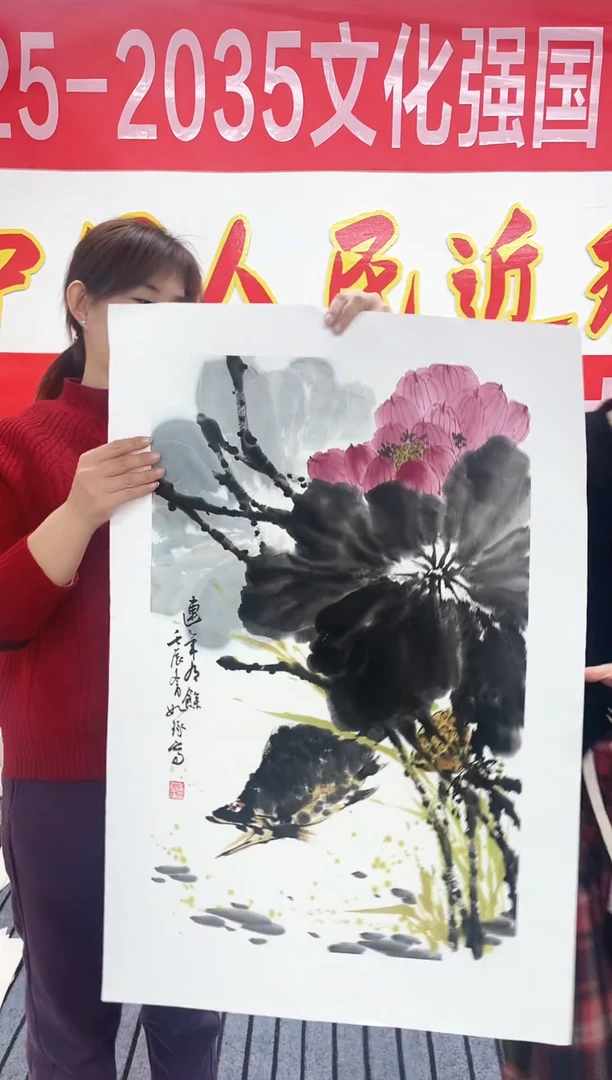 精品国画花鸟作品