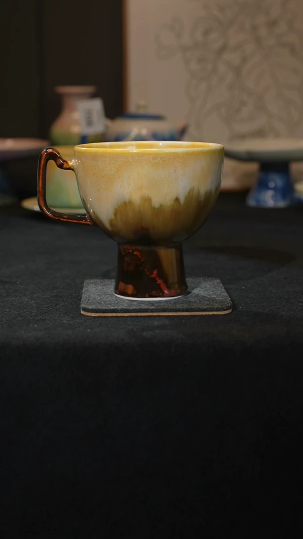 原创景德镇手工高温陶瓷866