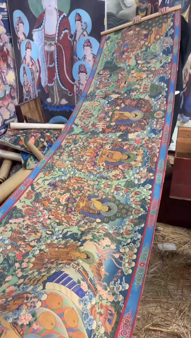 装裱画澄空梵像精品链接AA101