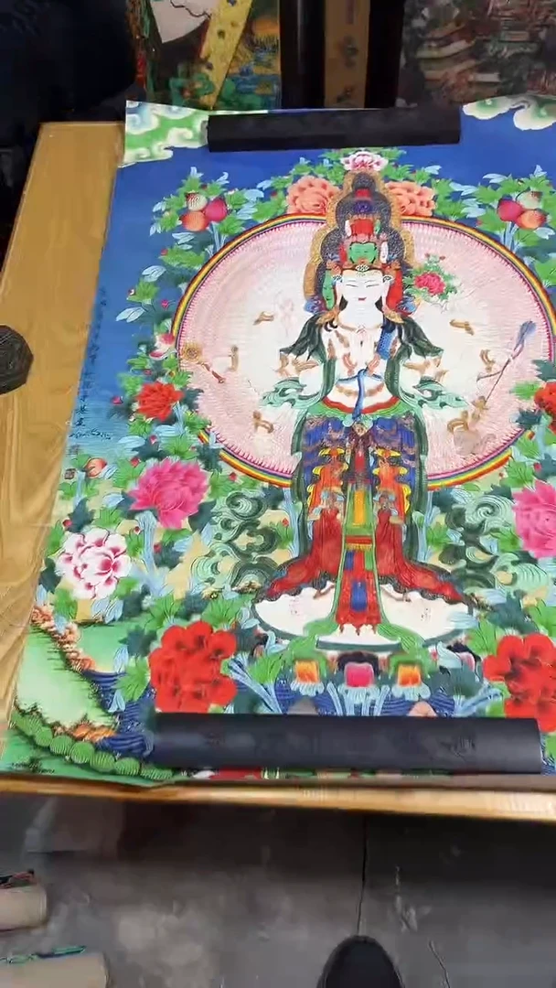 卷轴画卷轴唐卡商品