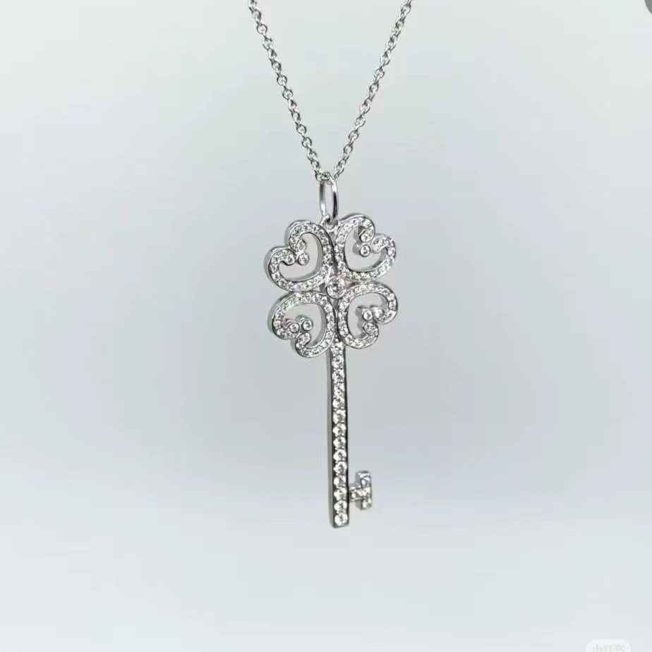 95新 Tiffany & Co./蒂芙尼 安洁利严选项链/zh0924114