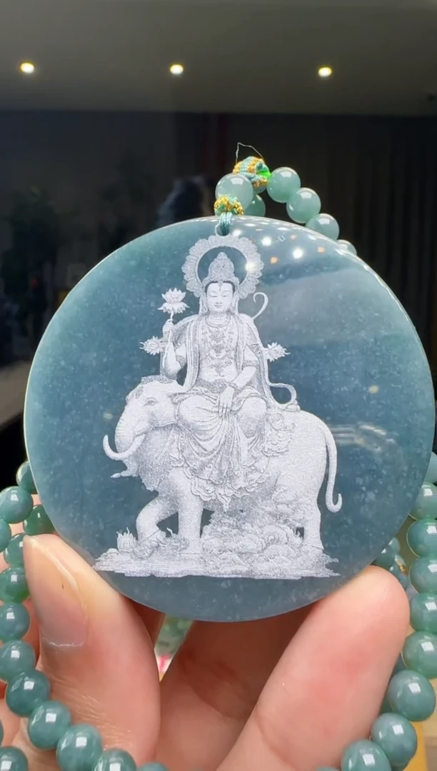 【闪购商品】翡翠吊坠(赠链)未镶嵌多样性发其一XM@@60B7J11566