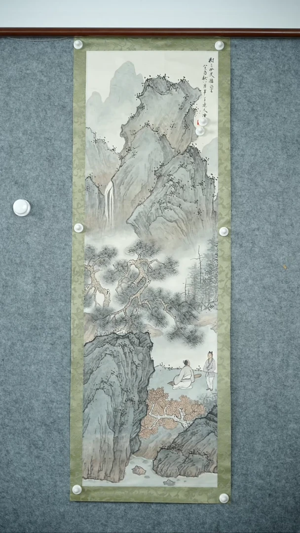 书法陈老师-山水画作