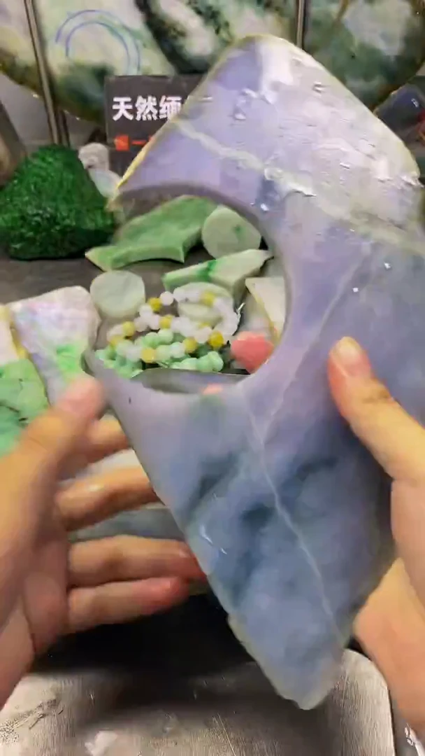 未镶嵌挂件翡翠天然缅甸翡翠A货649