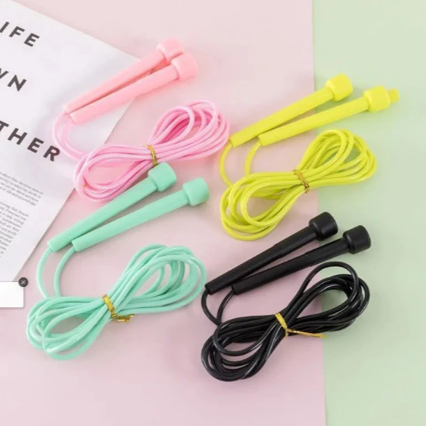 儿童跳绳笔杆防滑学生中考跳绳家用竞速专用健身跳绳运动跳绳批发
