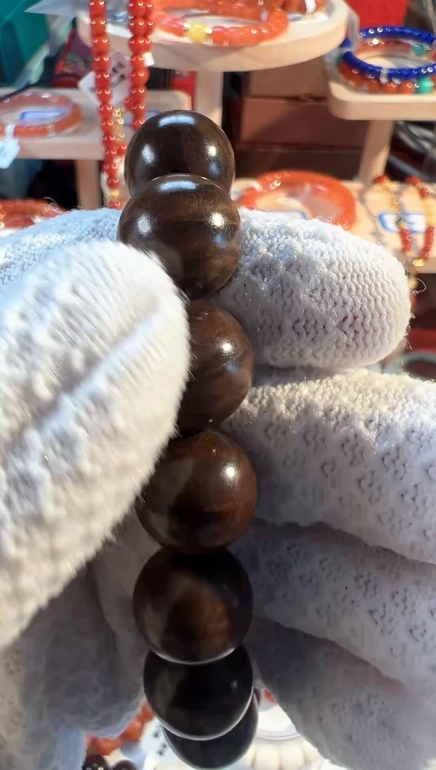 无非金属水波纹木串