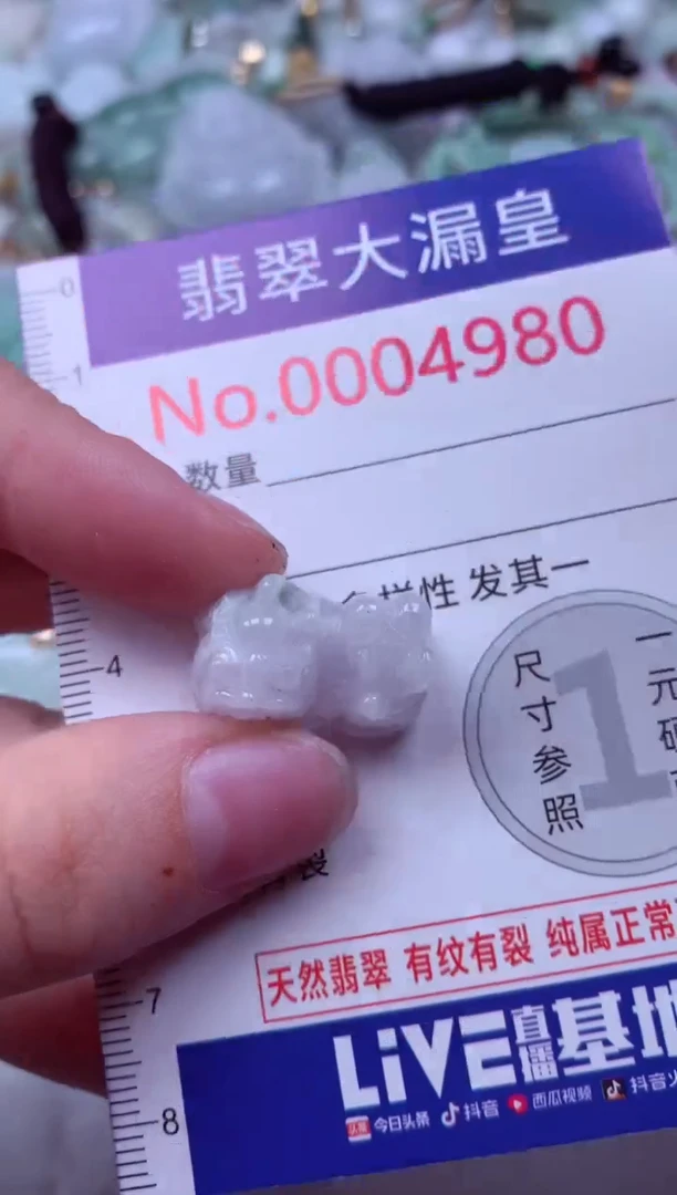 吊坠(不含链)未镶嵌翡翠4980
