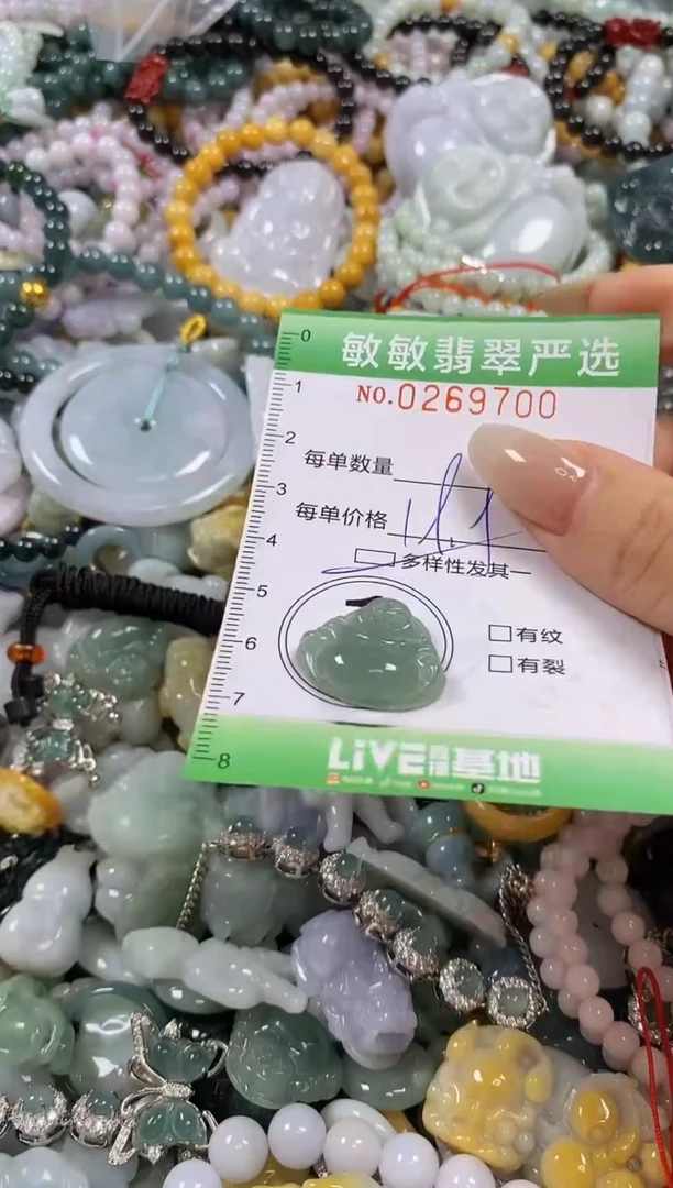 翡翠未镶嵌颈饰闪购0269700多样性发其一