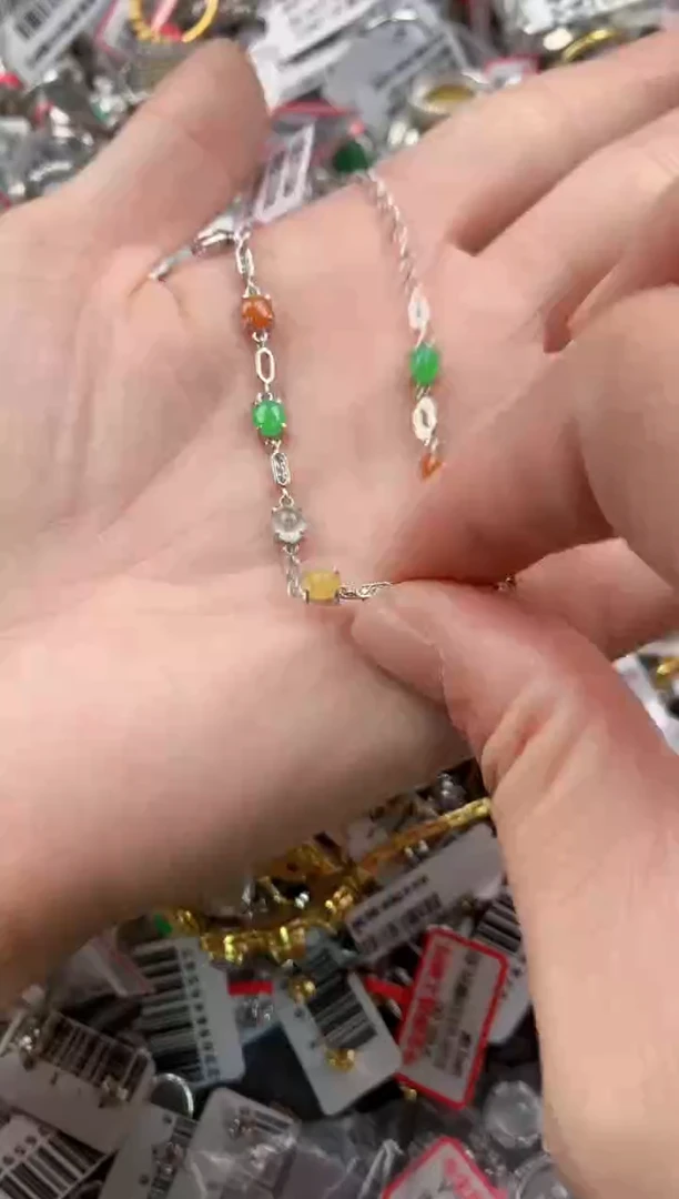 银S925镶嵌戒指翡翠333----5