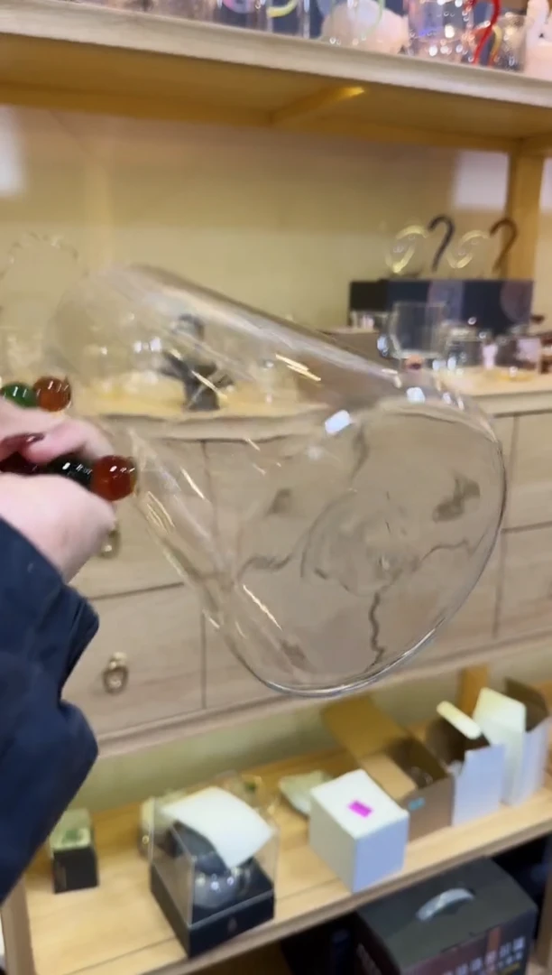 【闪购商品】玻璃珠大杯子高硼硅