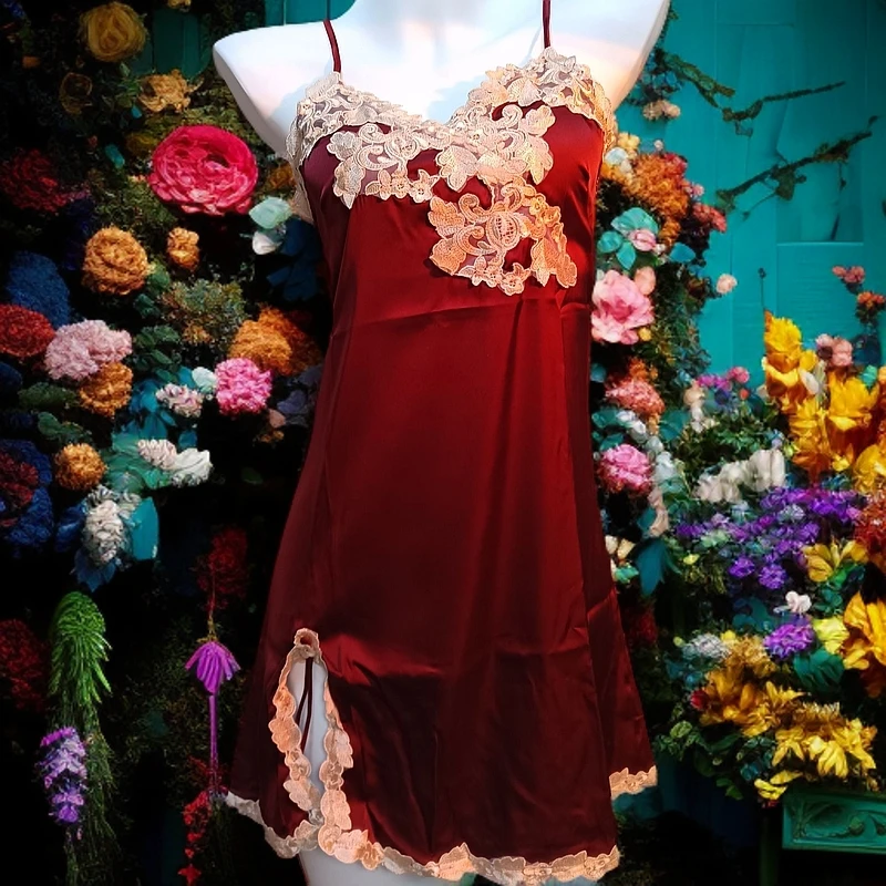 甜辣约会春季国风小睡裙