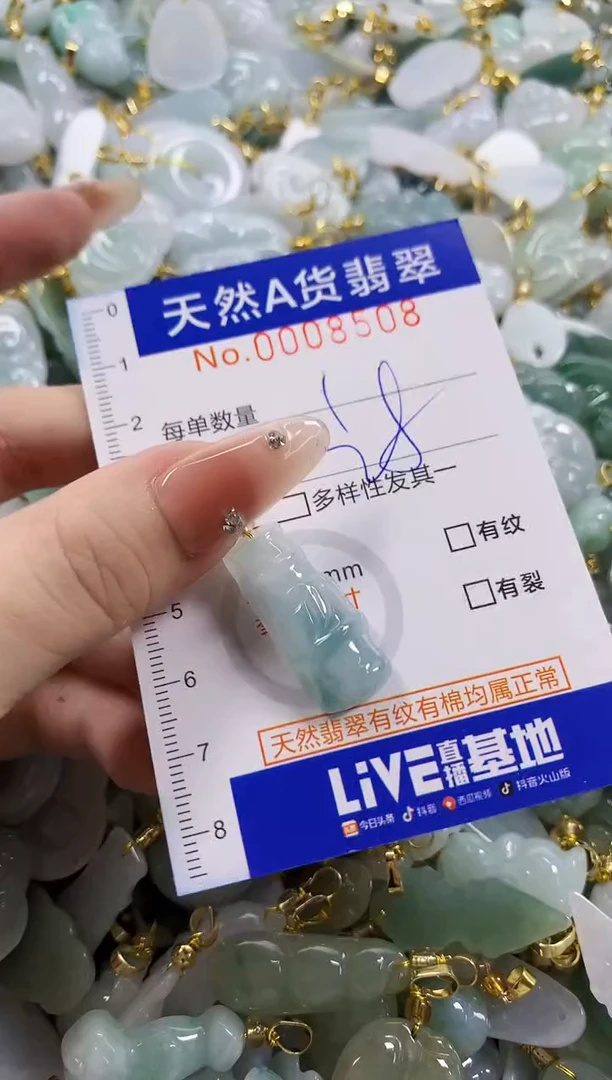颈饰未镶嵌翡翠一****5天然A货翡翠