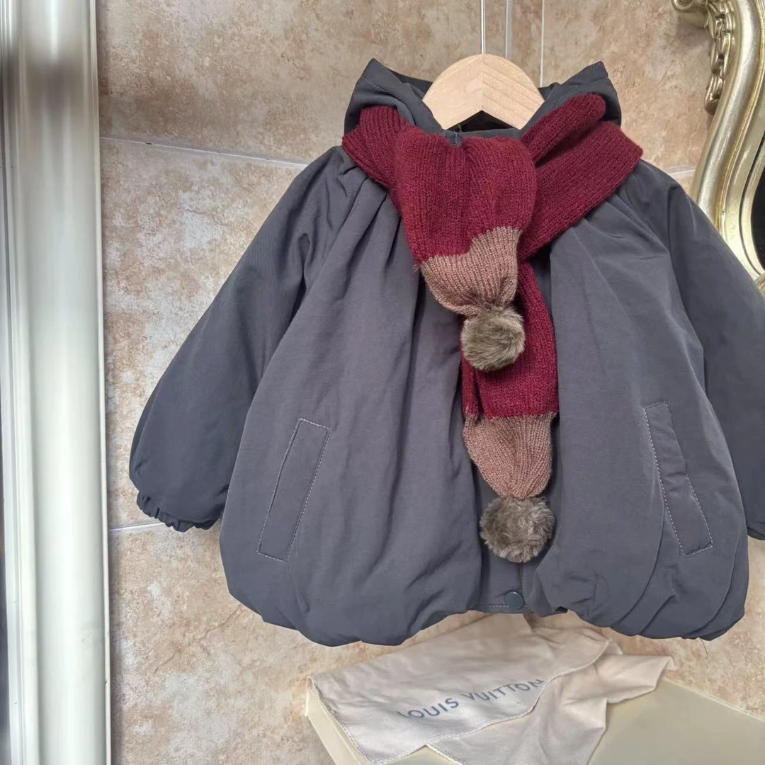 森系围脖款加厚外套