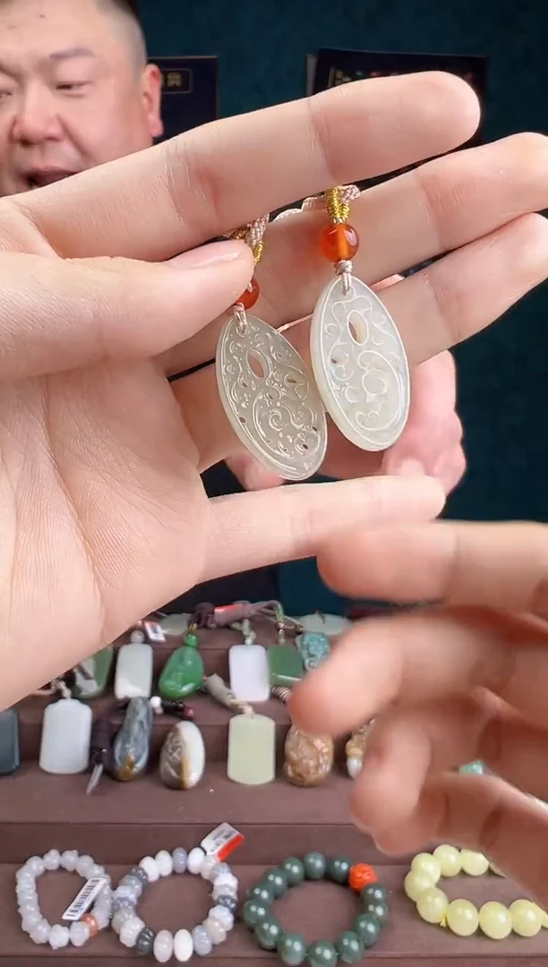 【闪购商品】和田玉颈饰未镶嵌ZZ 拍一发一 多样性发货