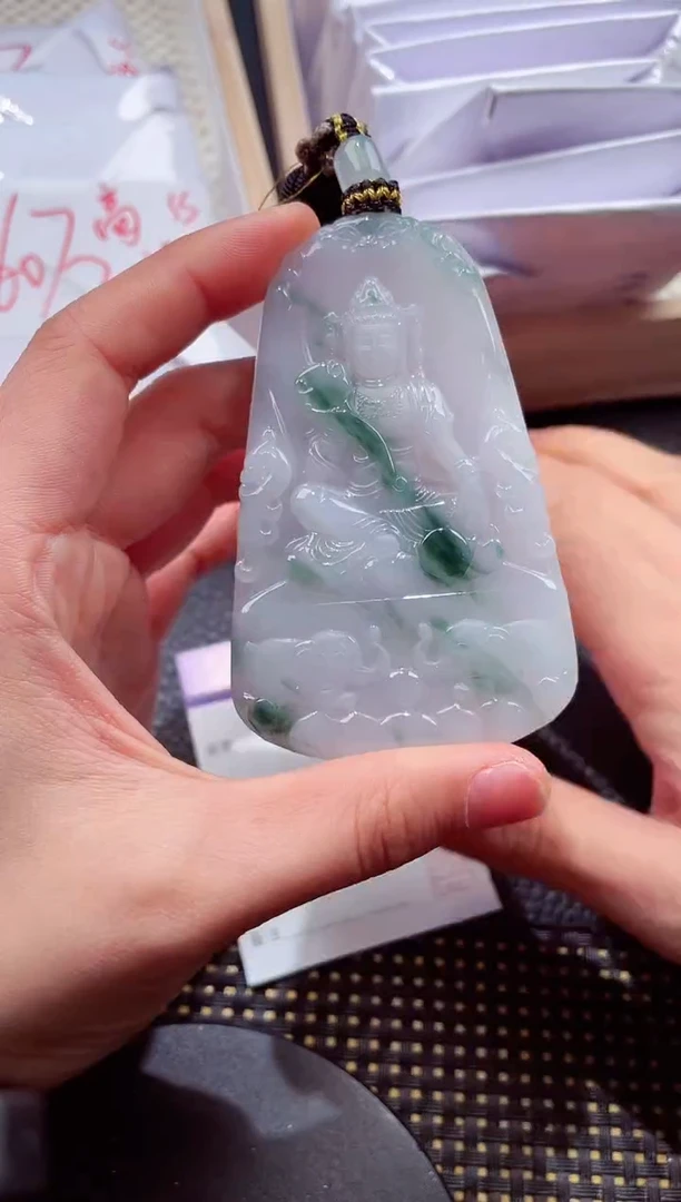 未镶嵌挂件翡翠88888