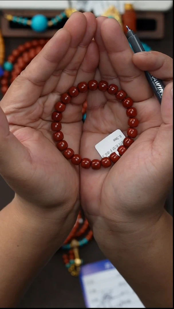 未镶嵌手串南红玛瑙小**间南红手串