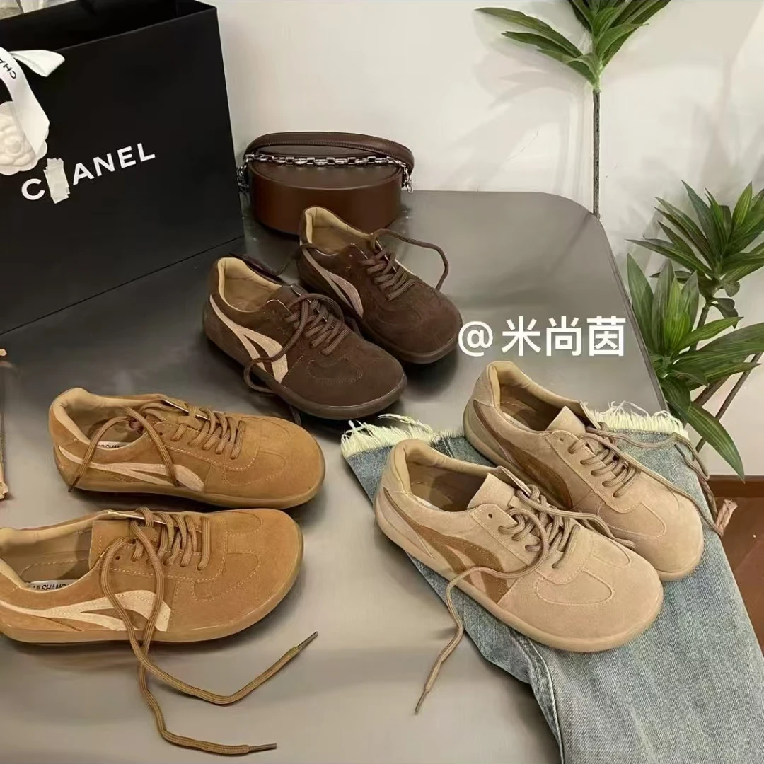 春季上新时尚百搭复古潮流女士博肯鞋