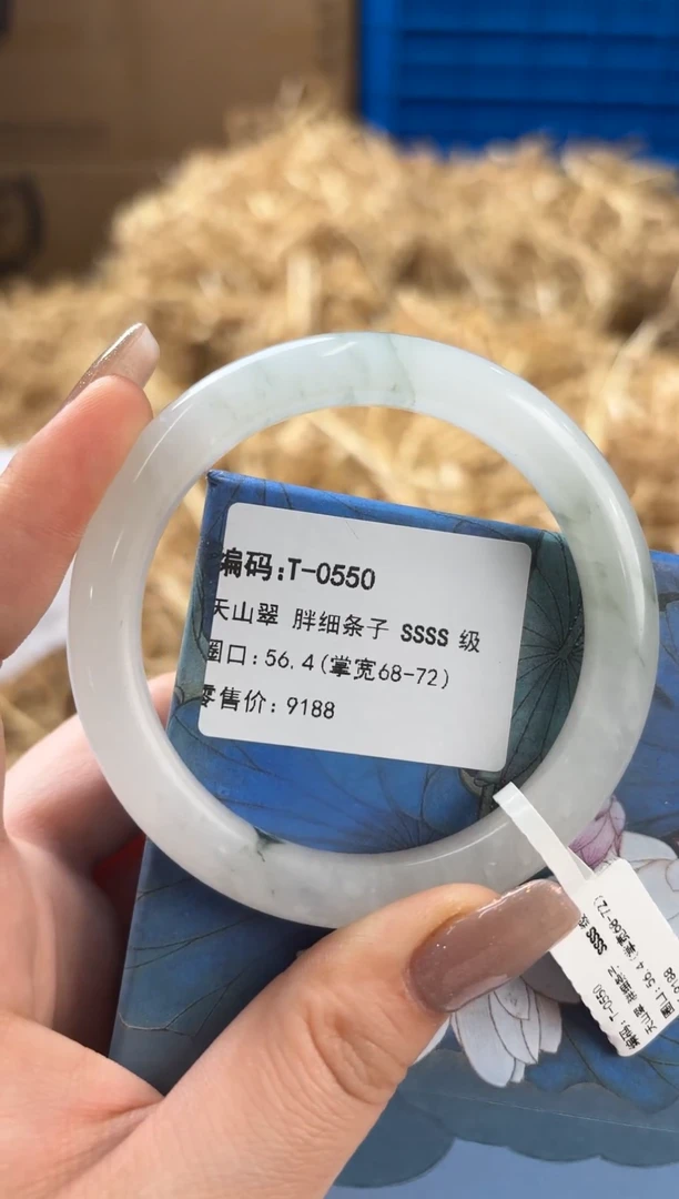 未镶嵌手镯石英质玉T-0550