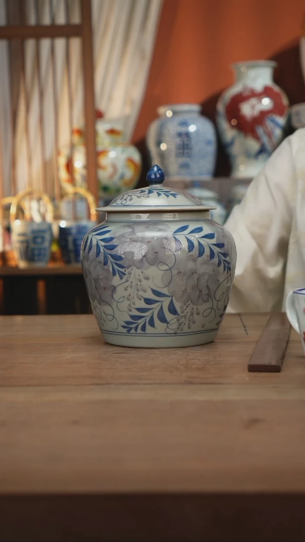 现代 景德镇设计师釉下手绘陶瓷餐具