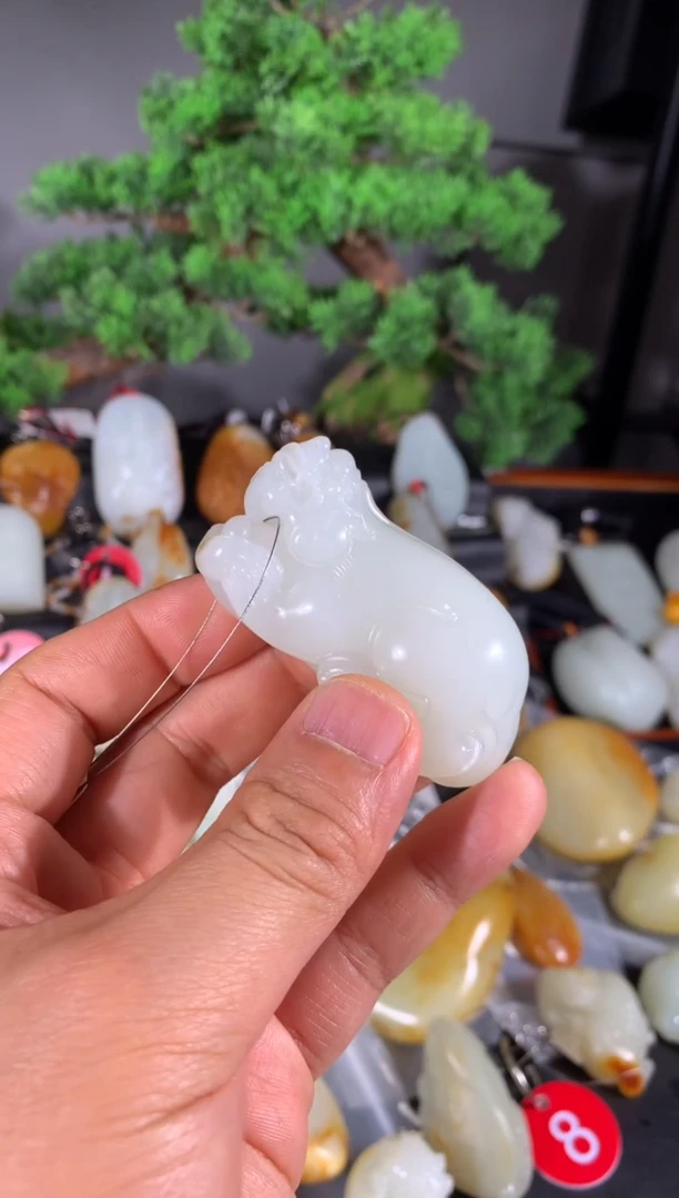 和田玉未镶嵌挂件其他