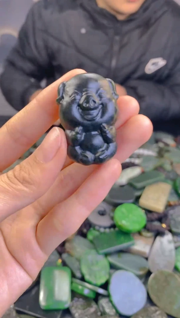 未镶嵌和田玉珠宝半成品1