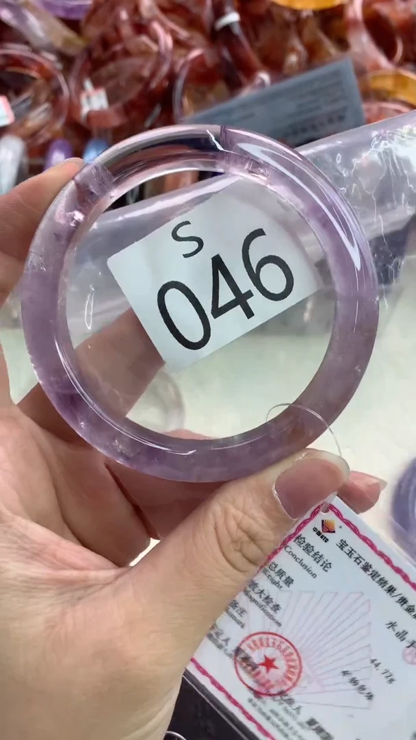 未镶嵌手镯水晶女*S046-59