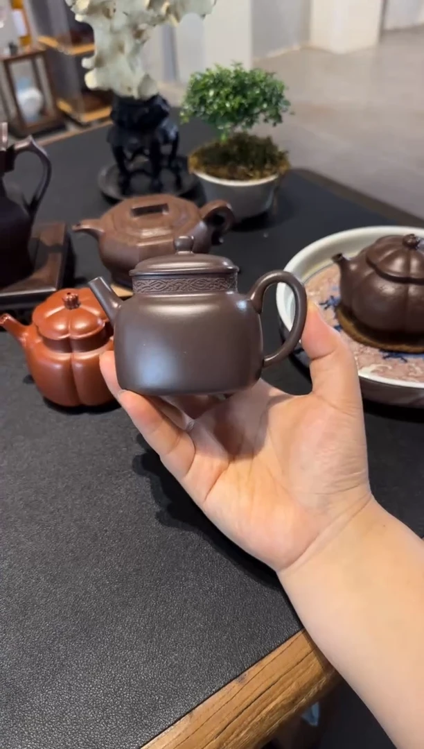 茶壶紫砂J**y四方言心