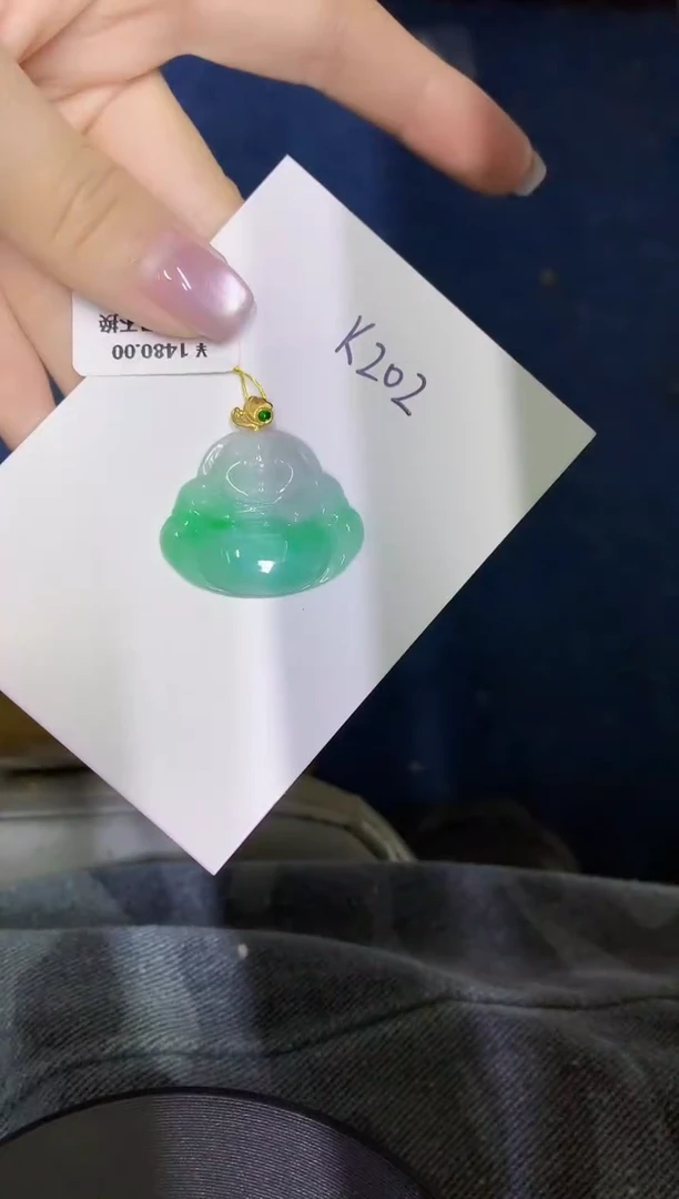 颈饰未镶嵌翡翠缅甸天然翡翠A货