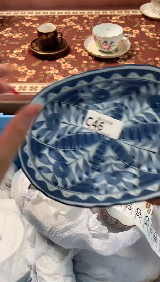 瓷片阳***雪瓷器瓷器C46