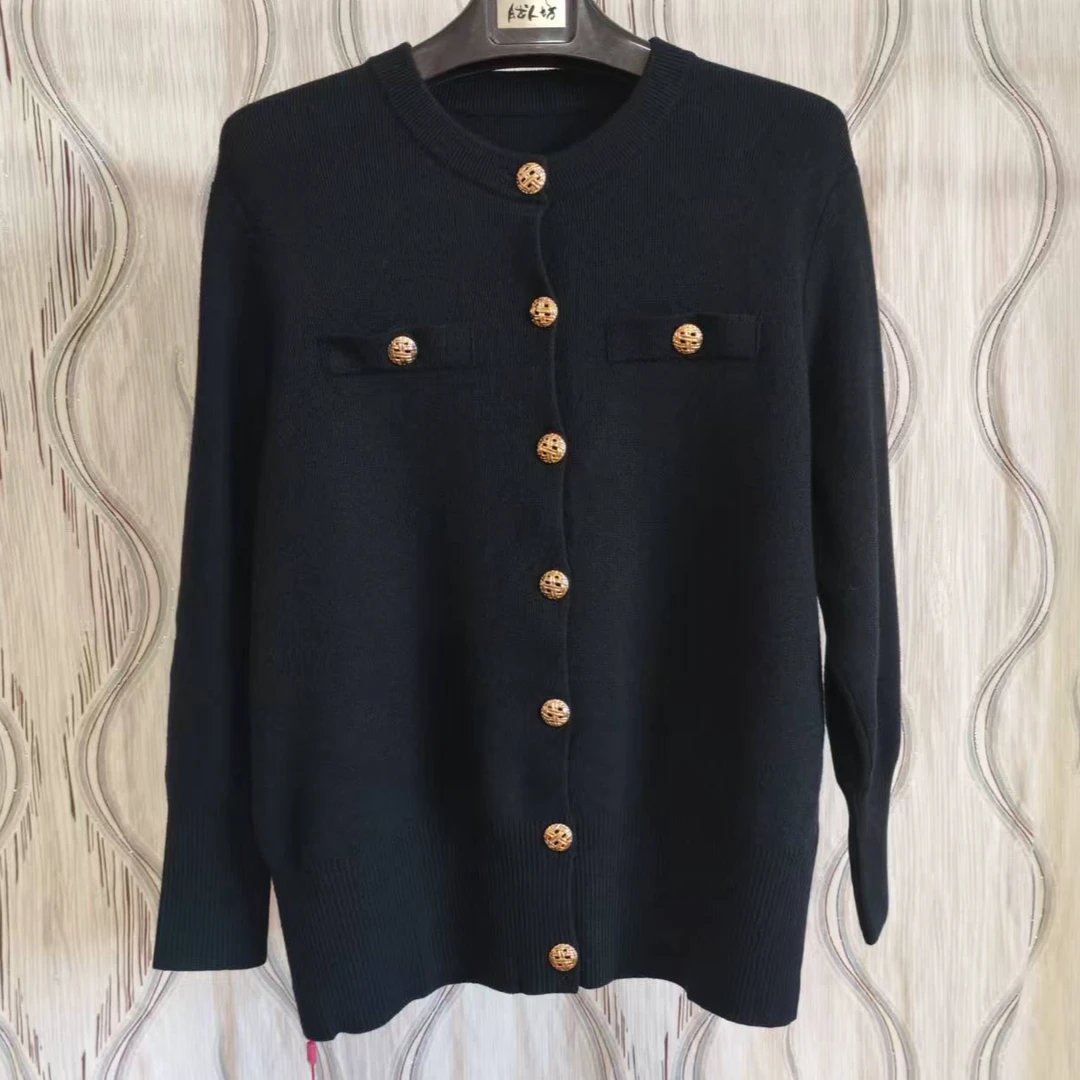 胖人坊大码毛衣开衫0360   衣长69   124