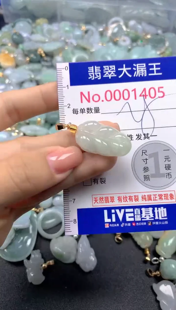 颈饰未镶嵌翡翠1405