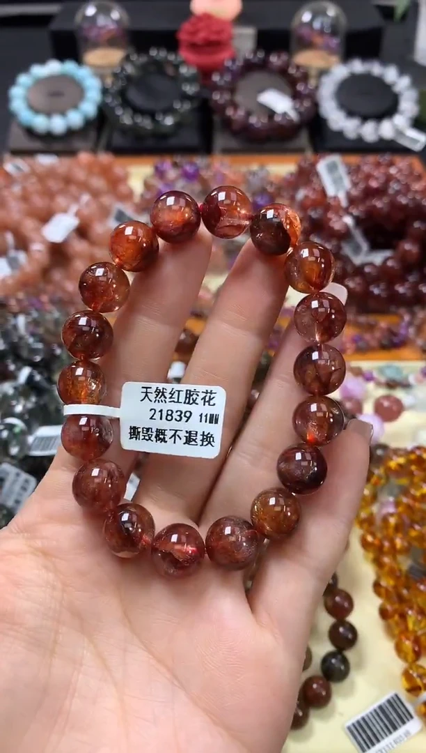 未镶嵌手串水晶11*