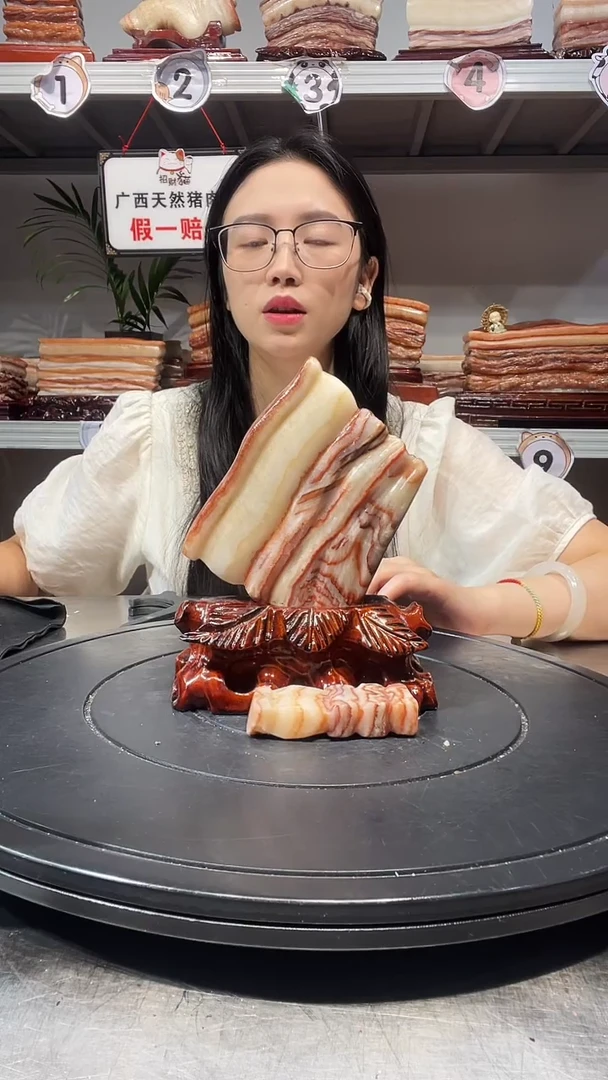 石材天然石材柳州猪肉石14-18-2.5