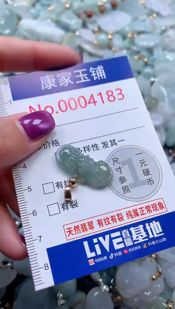 颈饰未镶嵌翡翠4183