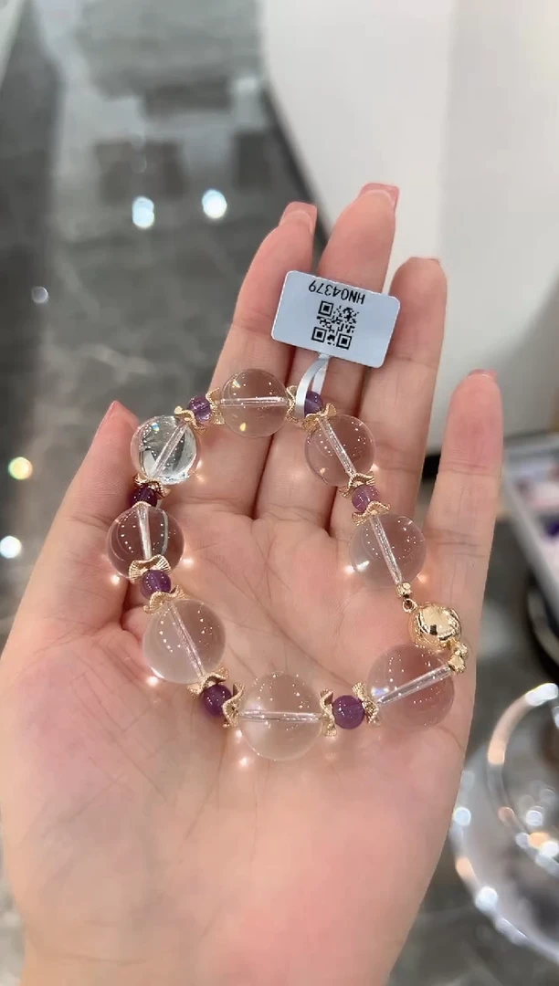 水晶手串未镶嵌手串