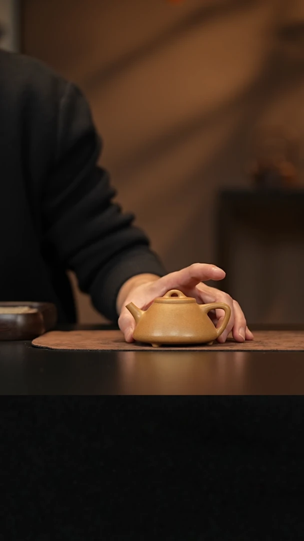 【闪购商品】紫砂茶壶允禾斋wsysy 黄金段 子冶石瓢