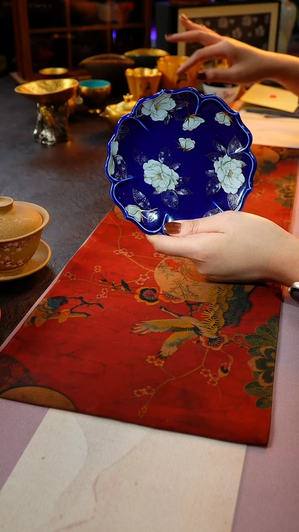 茶杯紫砂【宜景窑系列】壶承