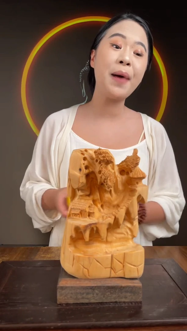 柏木（崖柏）手工摆件,先抢先得! 编号:59