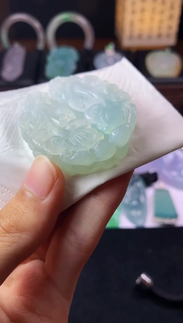 未镶嵌定制翡翠4073毛货不退不换