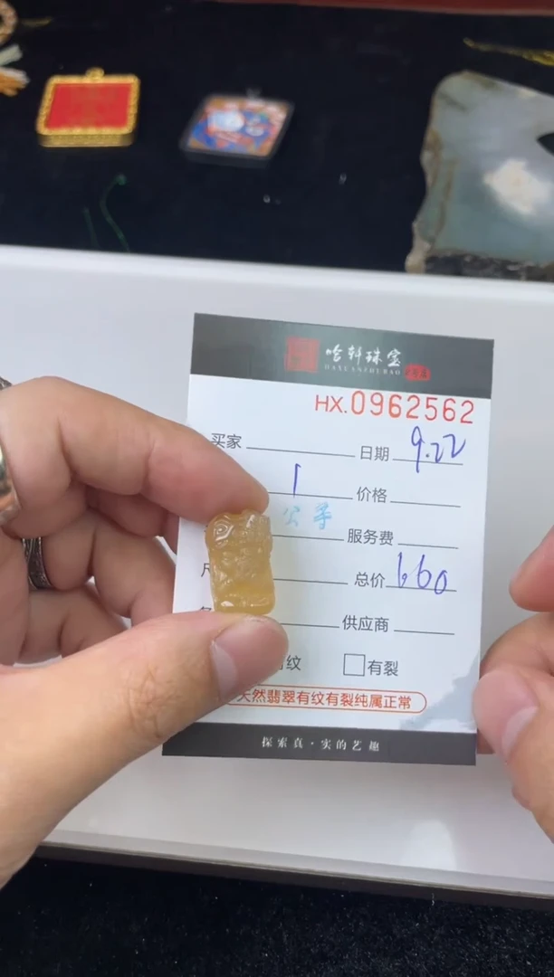 未镶嵌颈饰玛瑙/玉髓哈轩  挂件1