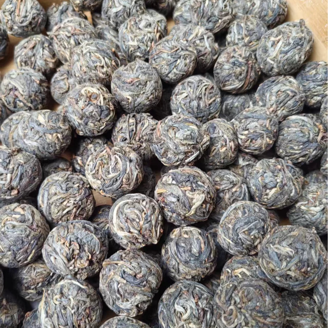 [二姐]-2018年坤坤龙珠8克-云南古树普洱茶生茶