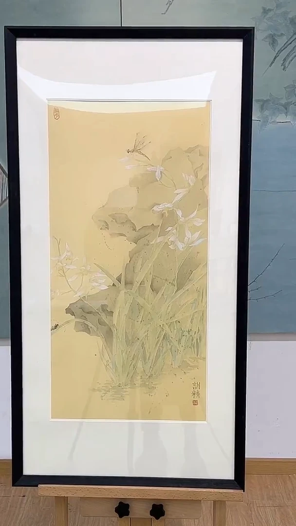 国画邹训精-2平尺-国画作品-yz