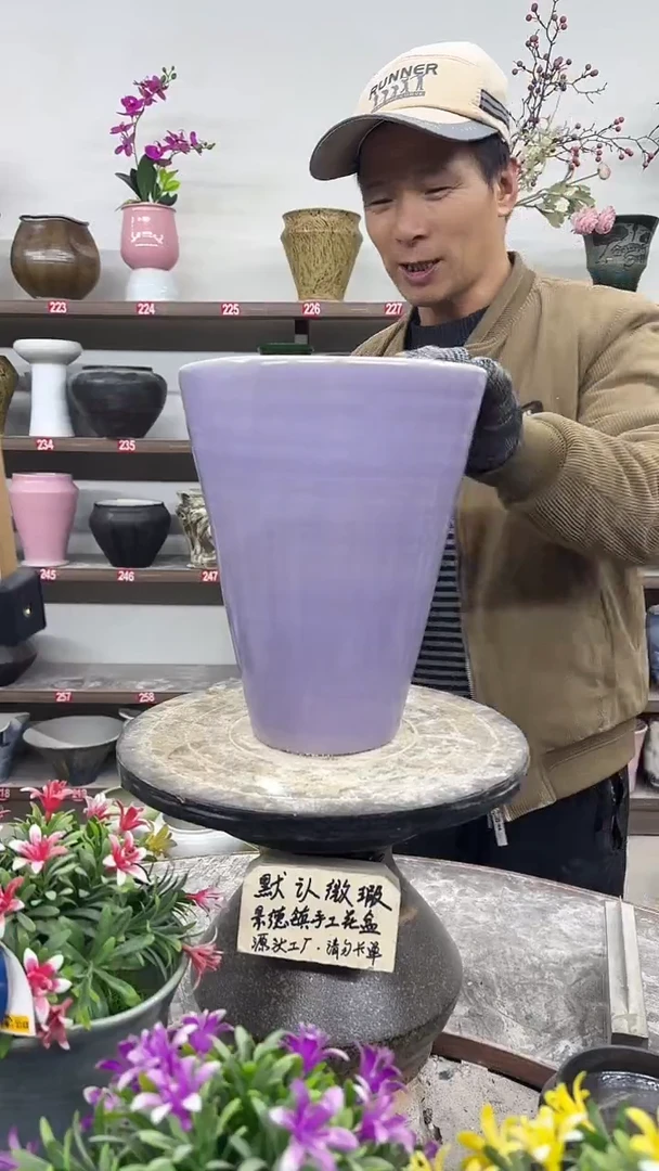 12-24-高26口20瑕-花盆