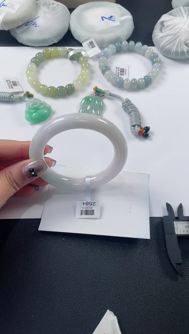 未镶嵌手镯翡翠基地发货H1881 55+