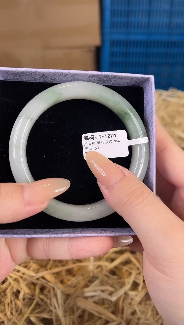 未镶嵌手镯石英质玉T1274