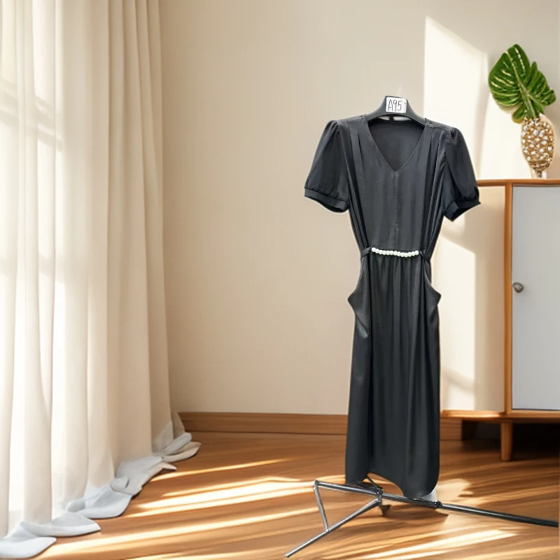 Bufan.原创设计【A95】轻奢高级时尚女装收腰连衣裙