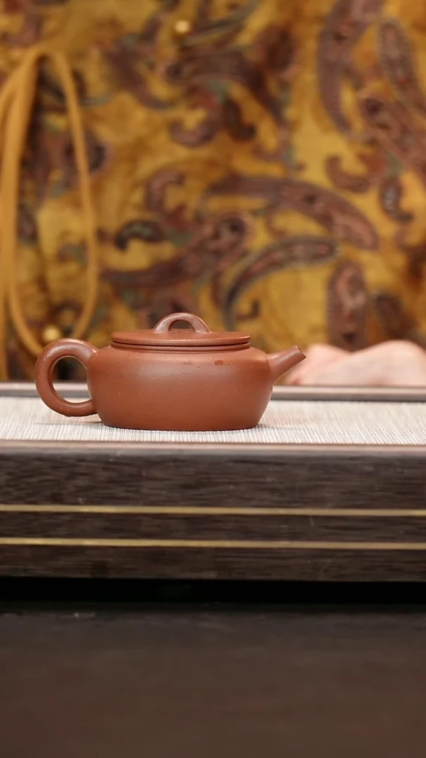 茶壶紫砂小号  大彬诗意