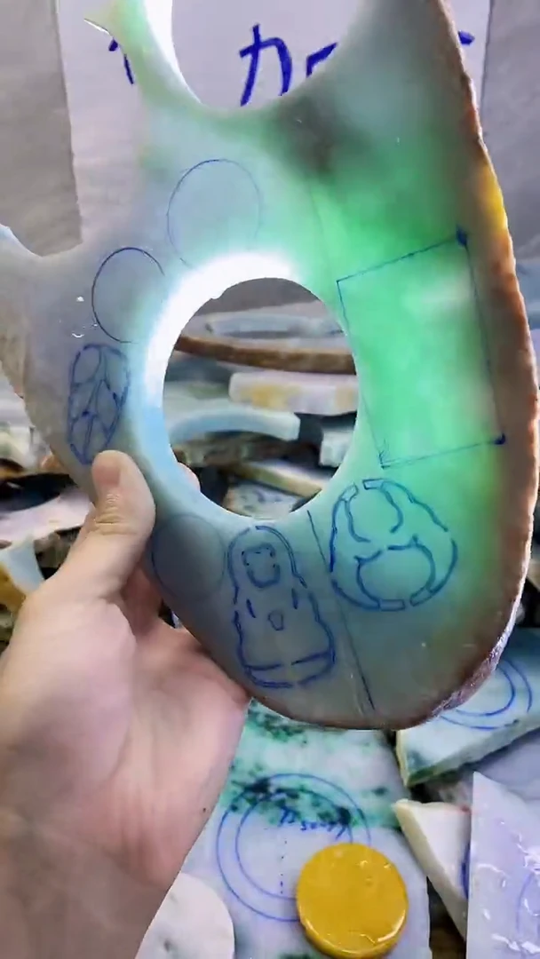 未镶嵌挂件翡翠纯天然翡翠A货83