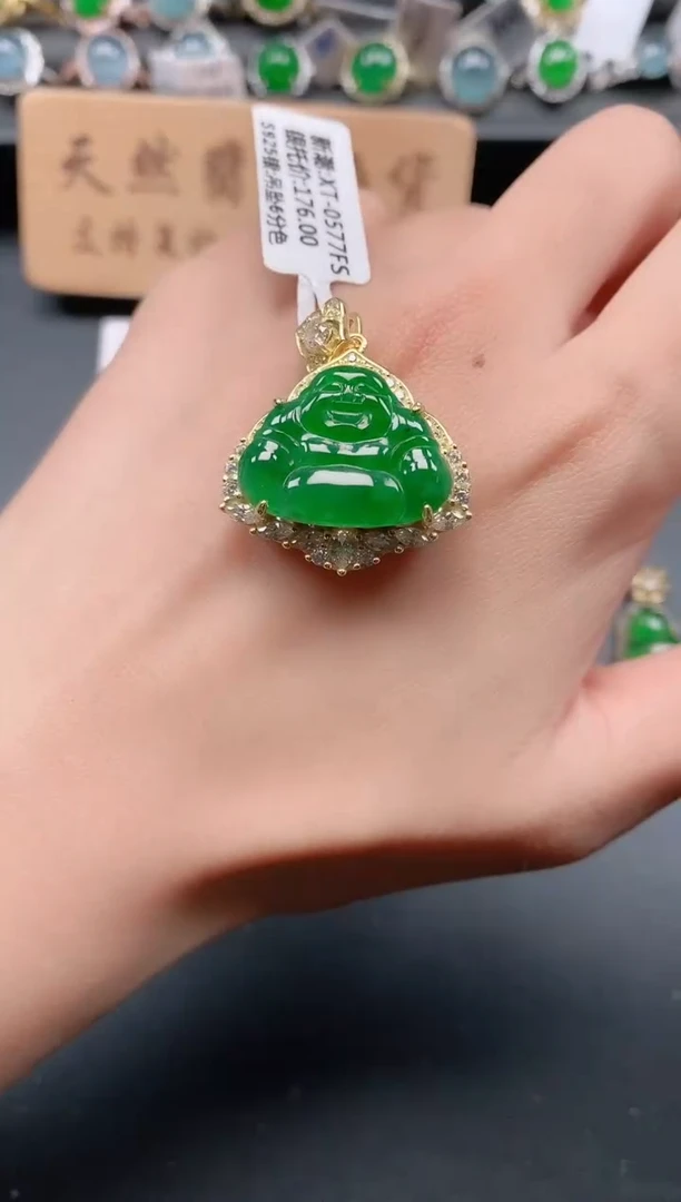 银S925镶嵌戒指翡翠11111